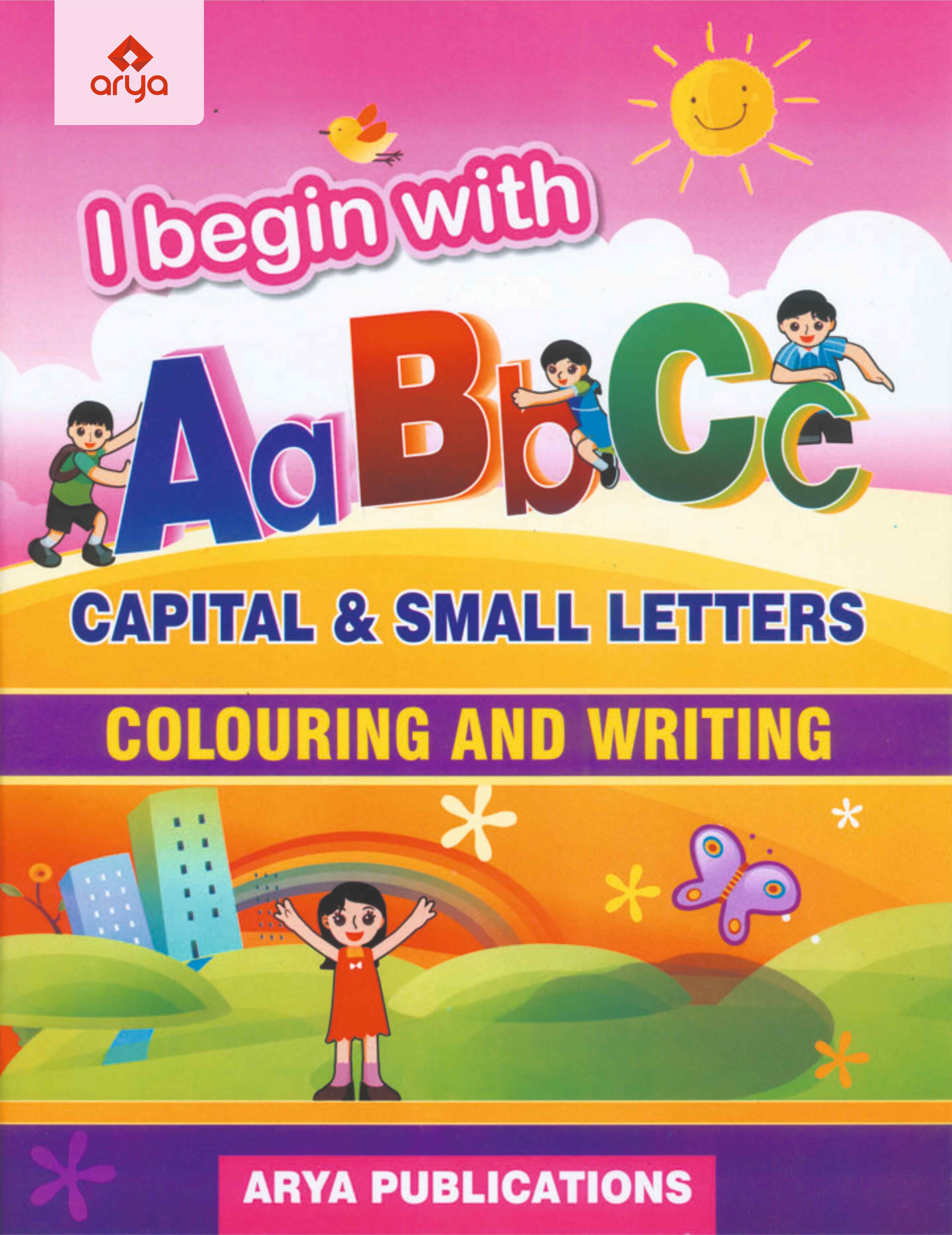 Aa Bb Cc (Capital and Small Letters) Colouring and Writing