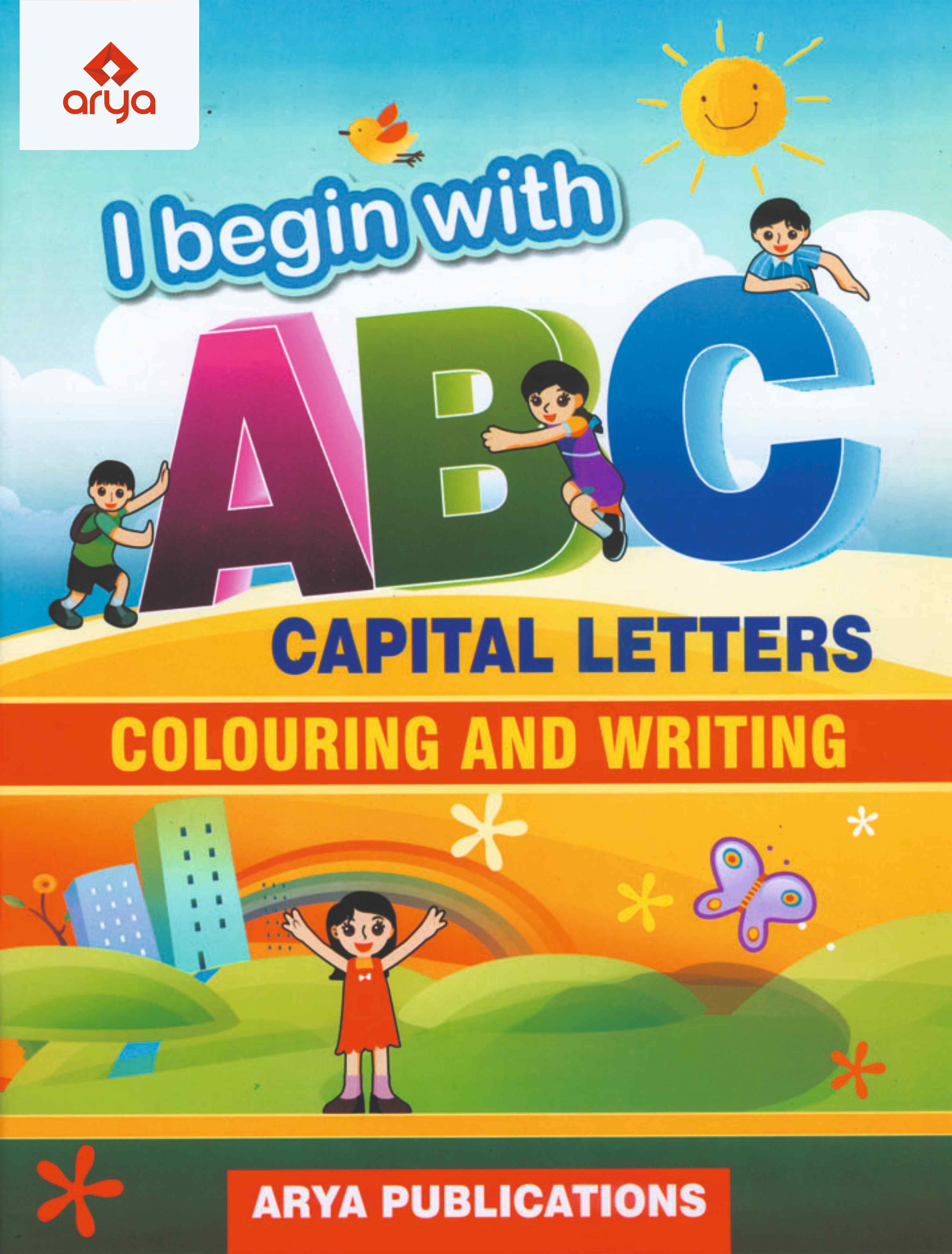 Abc (Capital Letters) Colouring and Writing
