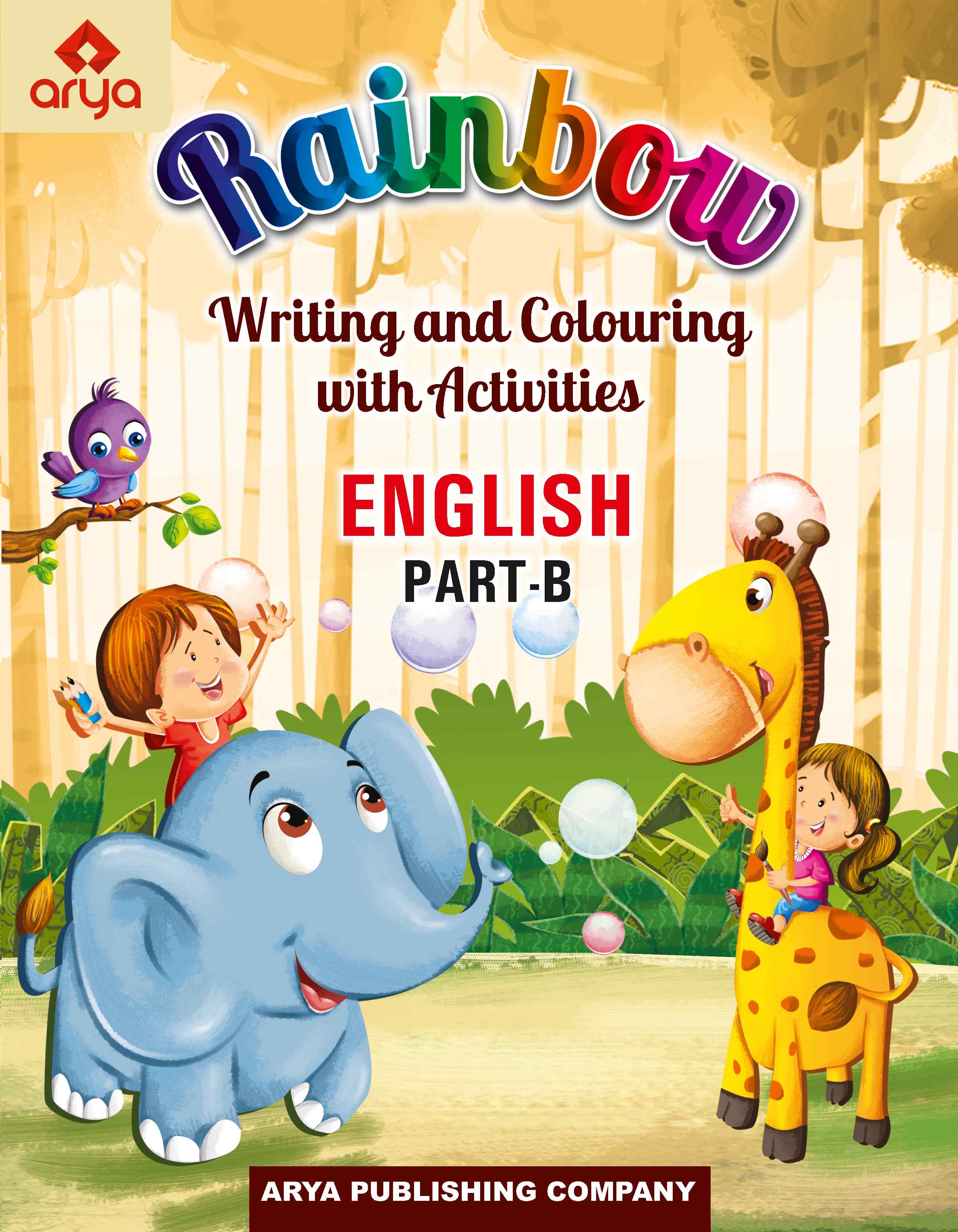 Writing and Colouring With Activities (English?�?B)