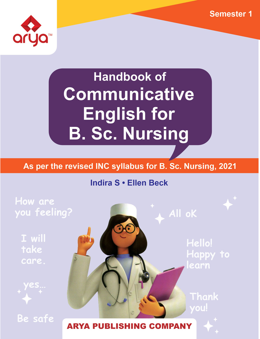 Handbook of Communicative English for B.Sc. Nursing (1st Semester)